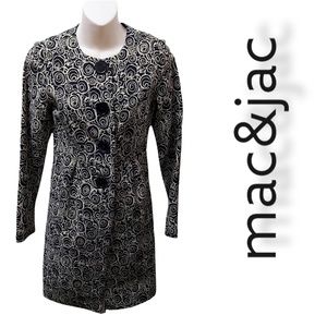 MAC&JAC | Long Black and Nude Jacket Dress Size 2
